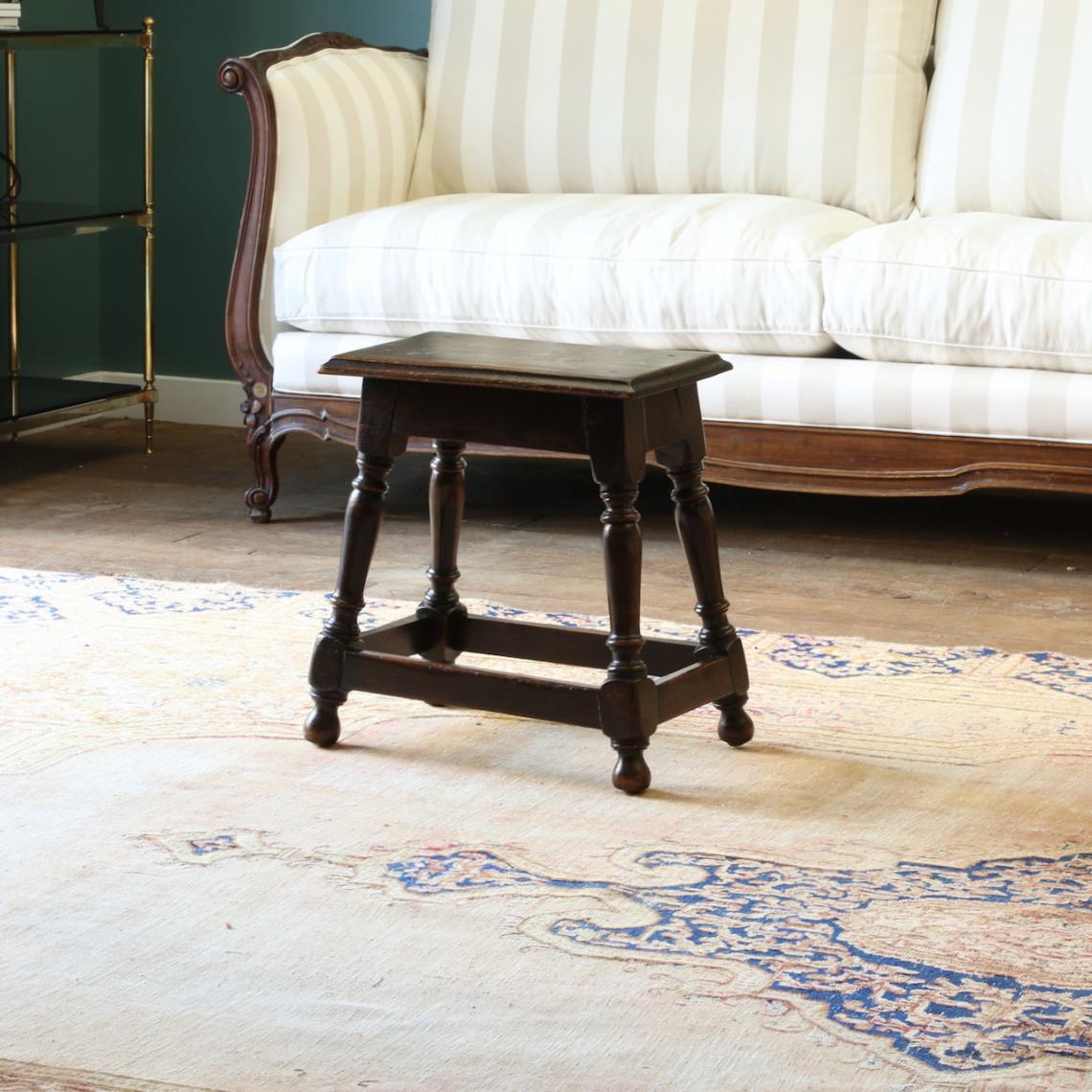 English Oak Jointed Stool